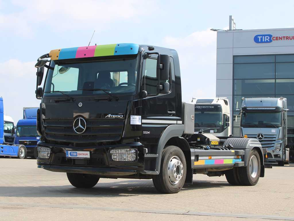 Mercedes-Benz ATEGO 1224, EURO 6, HOOK CONTAINER CARRIER - Xe tải nâng móc: hình 1 Mercedes-Benz ATEGO 1224, EURO 6, HOOK CONTAINER CARRIER - Xe tải nâng móc: hình 1
