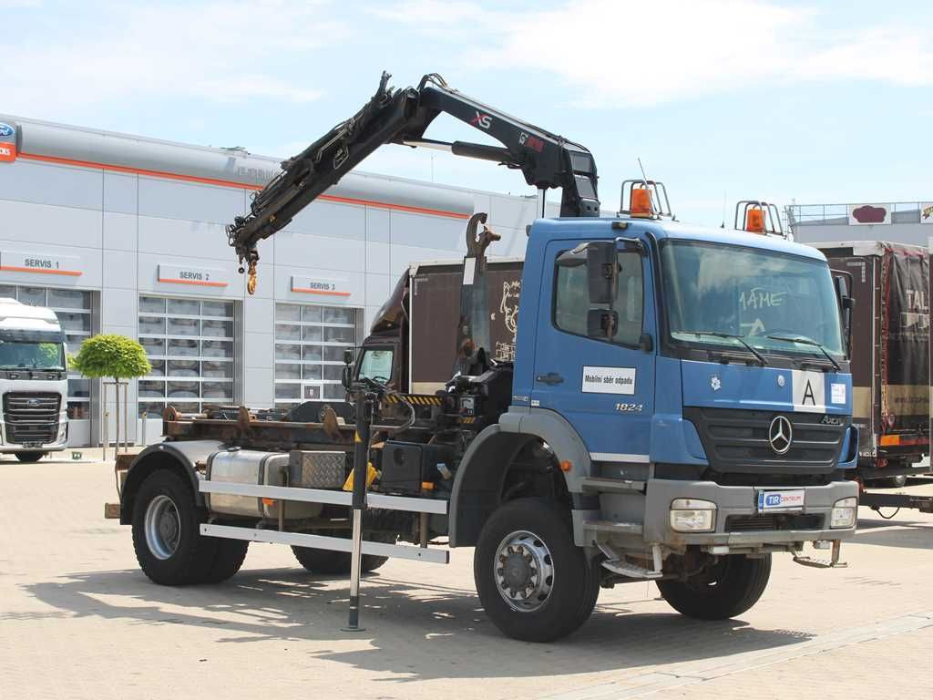 Mercedes-Benz AXOR 1824, CRANE HIAB 099B-3 DUO, 4x4 - Xe tải nâng móc, Xe cẩu tự hành: hình 2 Mercedes-Benz AXOR 1824, CRANE HIAB 099B-3 DUO, 4x4 - Xe tải nâng móc, Xe cẩu tự hành: hình 2