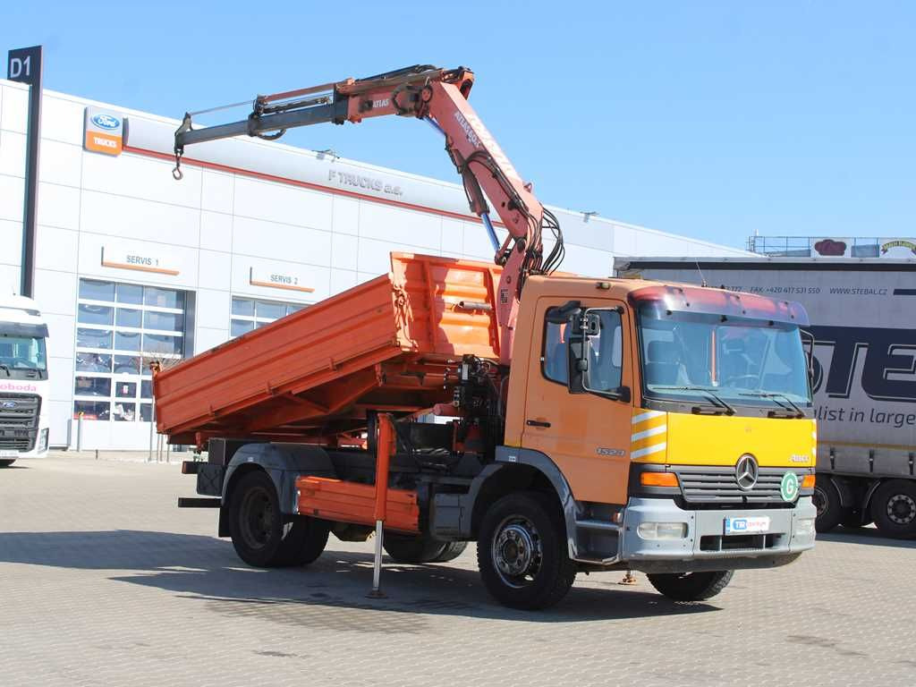 Mercedes-Benz Actros 1523, CRANE ATLAS 60.1, THREESSIDED - Xe ben, Xe cẩu tự hành: hình 2 Mercedes-Benz Actros 1523, CRANE ATLAS 60.1, THREESSIDED - Xe ben, Xe cẩu tự hành: hình 2