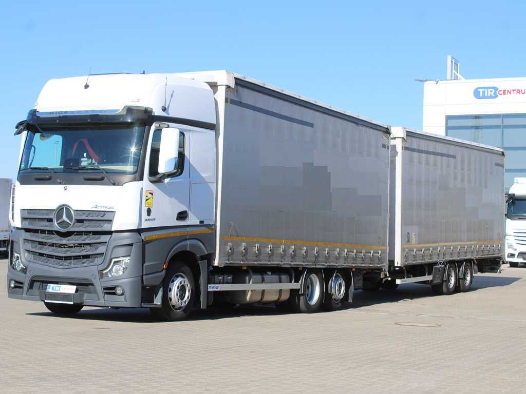 Mercedes-Benz Actros 2542,EURO 6,6X2,NAVIGATION+PANAV TVK18M - Xe tải thùng mui bạt: hình 1 Mercedes-Benz Actros 2542,EURO 6,6X2,NAVIGATION+PANAV TVK18M - Xe tải thùng mui bạt: hình 1