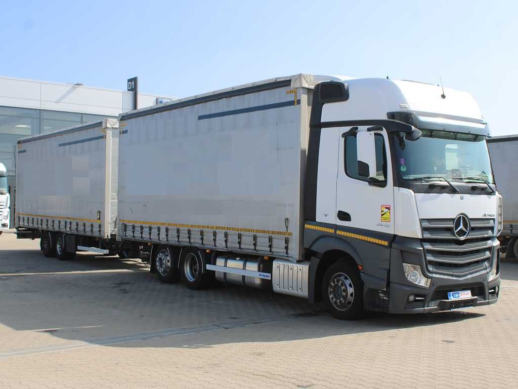 Mercedes-Benz Actros 2542, EURO 6, 6X2 + PANAV TV018M - Xe tải thùng mui bạt: hình 2 Mercedes-Benz Actros 2542, EURO 6, 6X2 + PANAV TV018M - Xe tải thùng mui bạt: hình 2