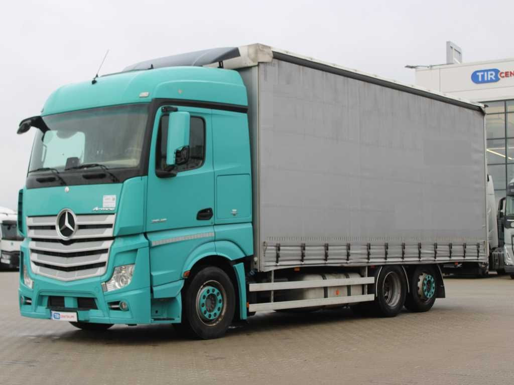 Mercedes-Benz Actros 2545, 6X2, EURO 6, AIR SUSPENSIONS - Xe tải thùng mui bạt: hình 1 Mercedes-Benz Actros 2545, 6X2, EURO 6, AIR SUSPENSIONS - Xe tải thùng mui bạt: hình 1