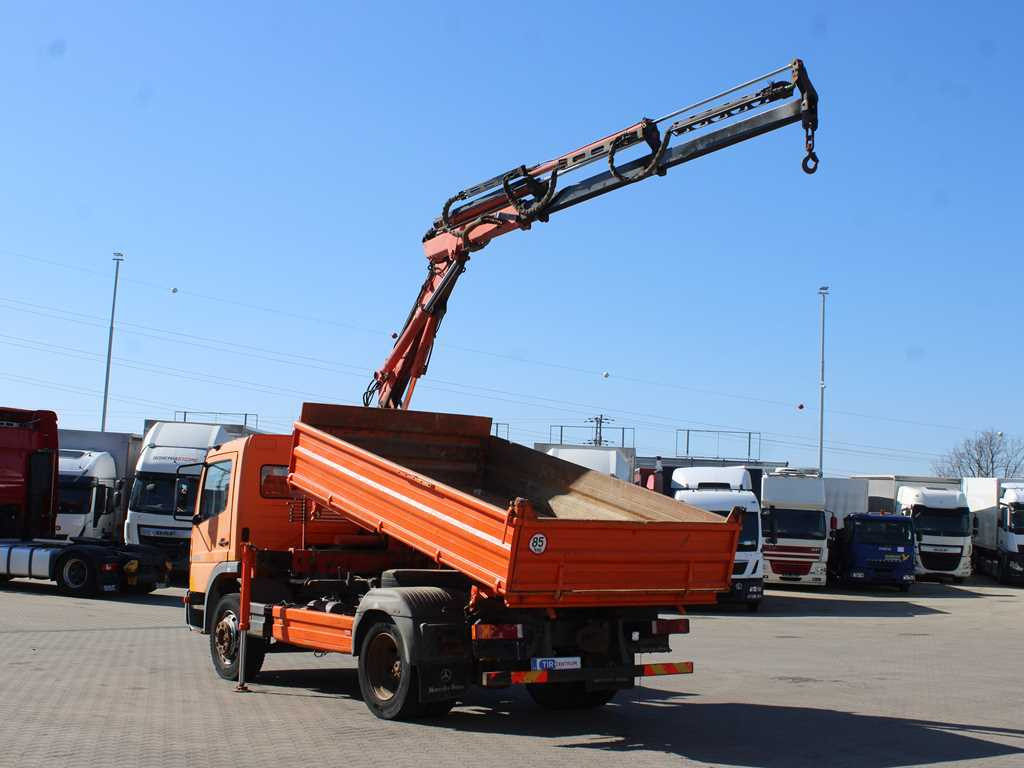 Mercedes-Benz Atego 1523, HYDRAULIC ARM ATLAS 60.1, THREE-SIDED - Xe ben, Xe cẩu tự hành: hình 5 Mercedes-Benz Atego 1523, HYDRAULIC ARM ATLAS 60.1, THREE-SIDED - Xe ben, Xe cẩu tự hành: hình 5