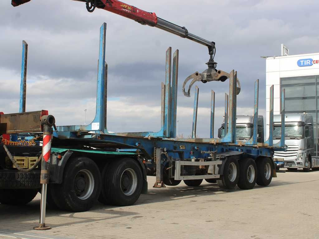 NCH 39, 2X LIFTING AXLE - Sơ mi rơ moóc chở gỗ: hình 1 NCH 39, 2X LIFTING AXLE - Sơ mi rơ moóc chở gỗ: hình 1