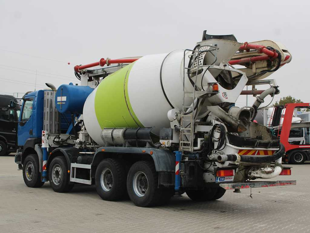 Renault KERAX 420, EURO 3, 7m3, 8X4, CIFA MAGNUM MK 24.4 CONCRETE PUMP - Xe trộn bơm bê tông: hình 5 Renault KERAX 420, EURO 3, 7m3, 8X4, CIFA MAGNUM MK 24.4 CONCRETE PUMP - Xe trộn bơm bê tông: hình 5