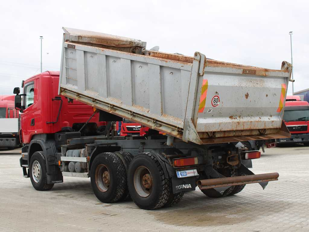 Scania R 420 CB 6X4 , THREE SIDED, EURO 4, RETARDER, 13m³ - Xe ben: hình 5 Scania R 420 CB 6X4 , THREE SIDED, EURO 4, RETARDER, 13m³ - Xe ben: hình 5