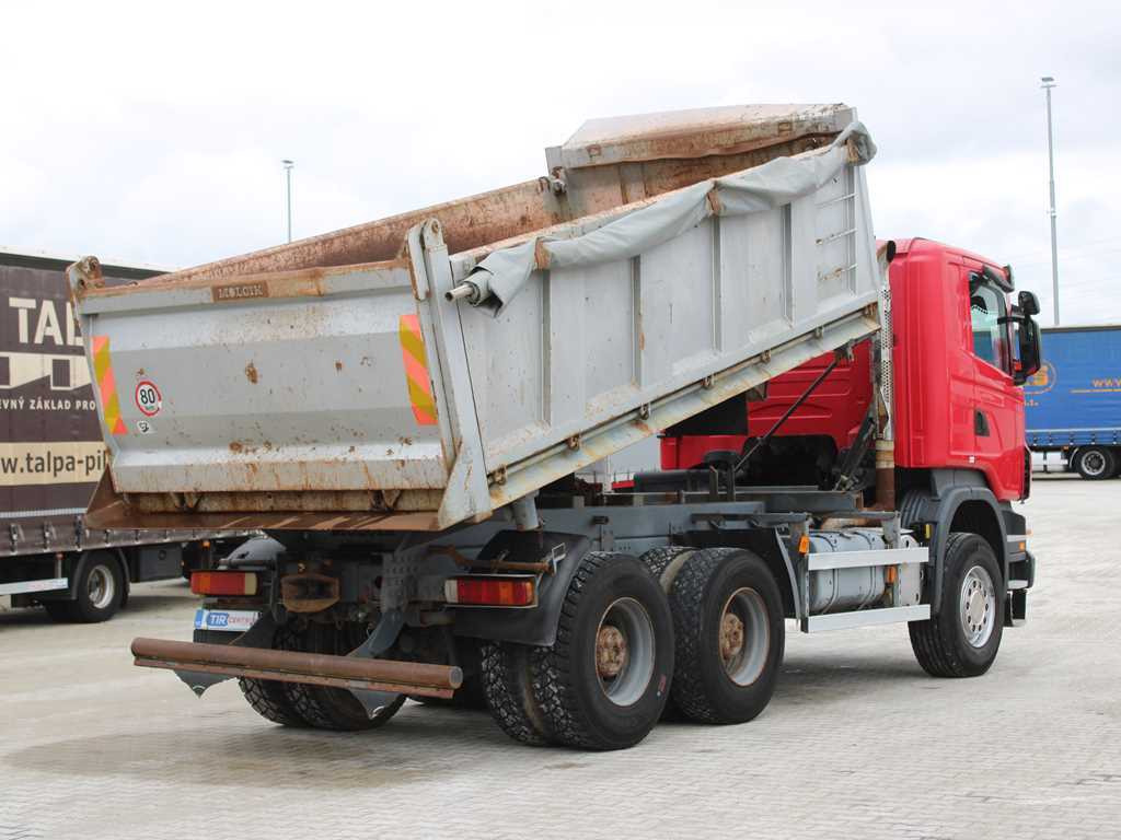 Scania R 420 CB 6X4 , THREE SIDED, EURO 4, RETARDER, 13m³ - Xe ben: hình 4 Scania R 420 CB 6X4 , THREE SIDED, EURO 4, RETARDER, 13m³ - Xe ben: hình 4