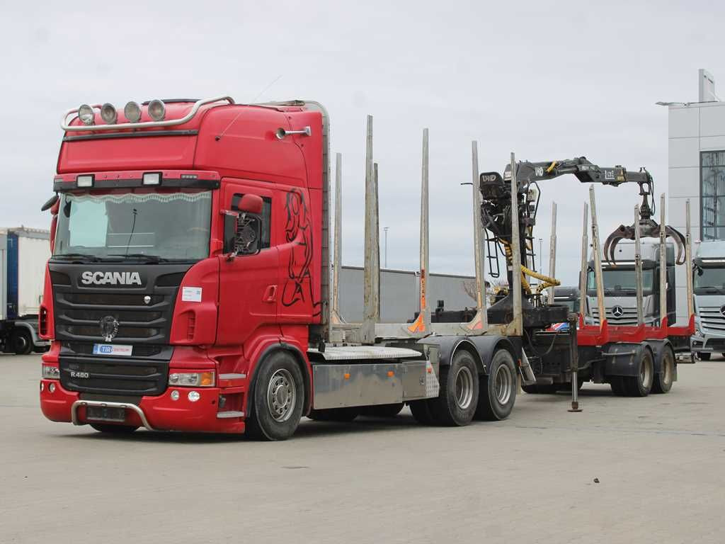Scania R 480, CRANE LHO L120Z(78), 6X4 - Xe cẩu tự hành: hình 1 Scania R 480, CRANE LHO L120Z(78), 6X4 - Xe cẩu tự hành: hình 1