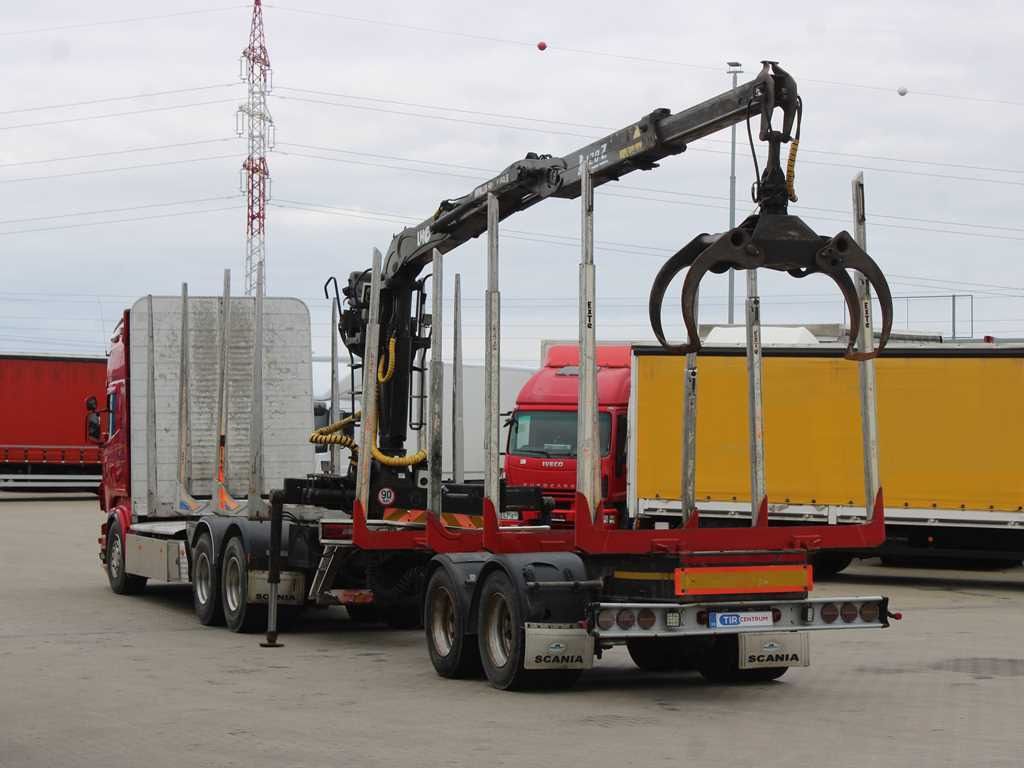 Scania R 480, HYDRAULIC ARM LHO L120Z(78), 6X4 - Xe chở gỗ, Xe cẩu tự hành: hình 5 Scania R 480, HYDRAULIC ARM LHO L120Z(78), 6X4 - Xe chở gỗ, Xe cẩu tự hành: hình 5