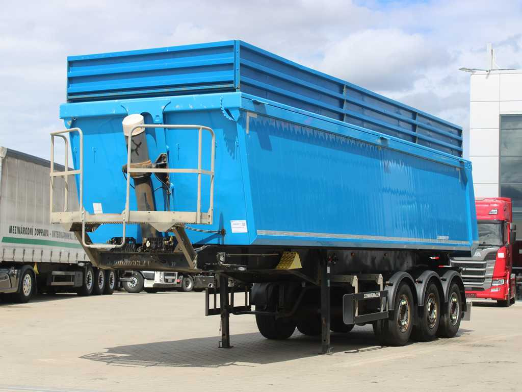 Schwarzmüller KIS 3/E, 2X LIFT AXLE, SAF, 46m³ - Sơ mi rơ moóc ben: hình 1 Schwarzmüller KIS 3/E, 2X LIFT AXLE, SAF, 46m³ - Sơ mi rơ moóc ben: hình 1