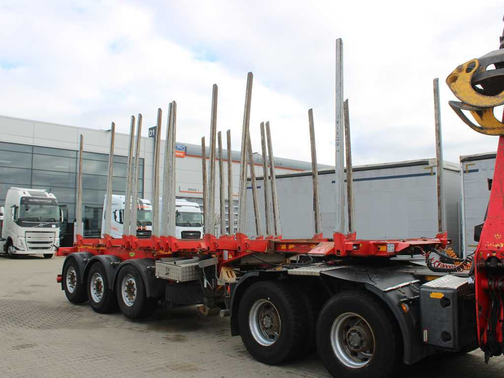 Umikov NPK 39, 2X LIFTING AXLE, SAF - Sơ mi rơ moóc chở gỗ: hình 2 Umikov NPK 39, 2X LIFTING AXLE, SAF - Sơ mi rơ moóc chở gỗ: hình 2
