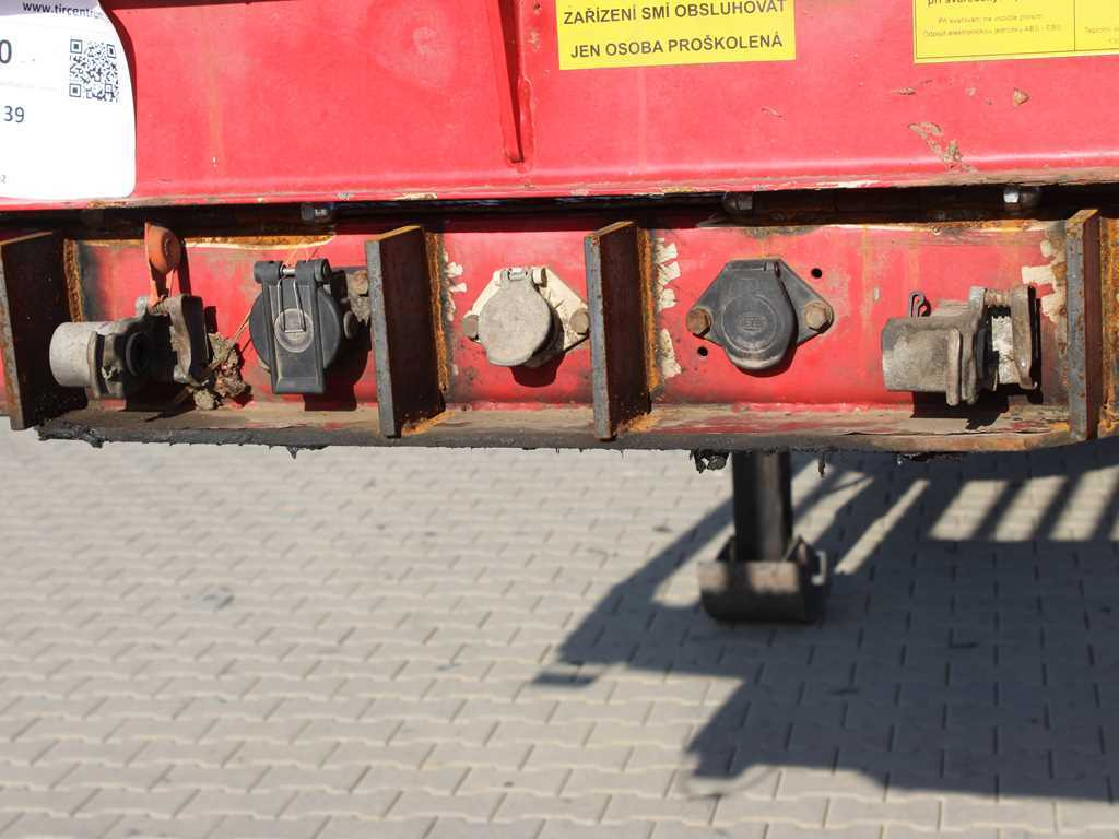Sơ mi rơ moóc chở gỗ Umikov NPK 39, SAF AXLES, 2X LIFT AXLE: hình 6