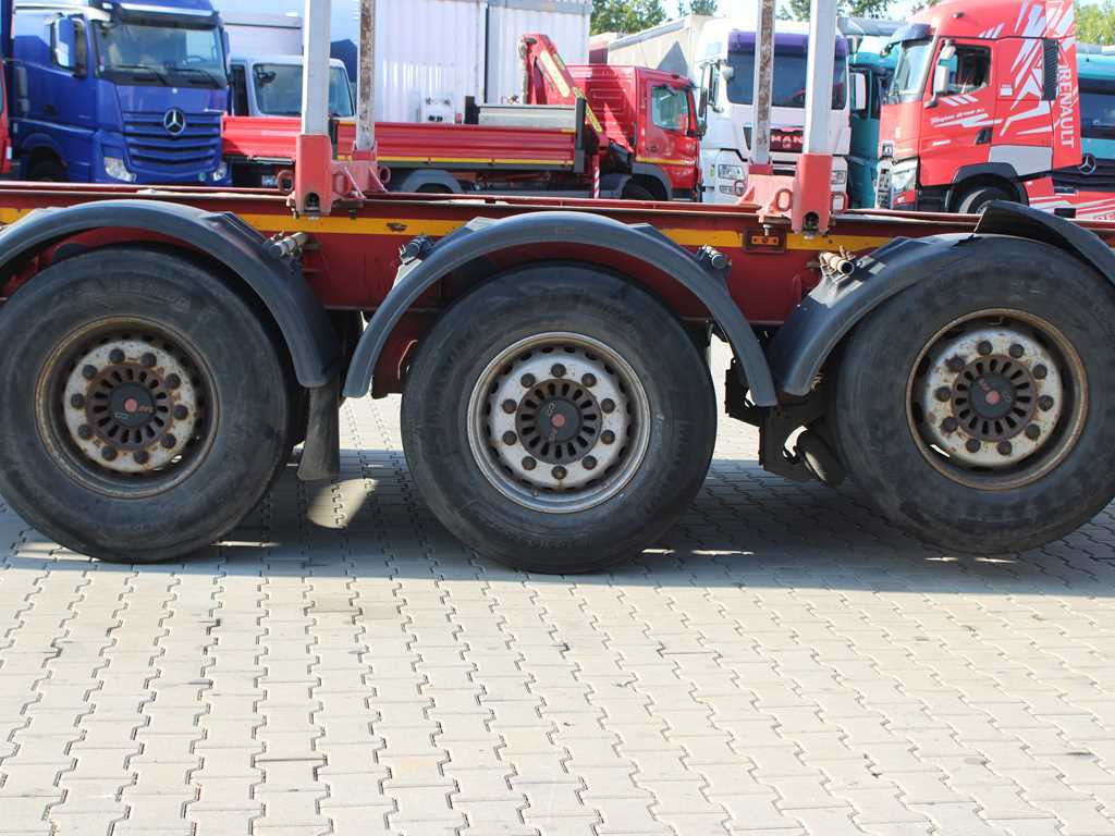 Sơ mi rơ moóc chở gỗ Umikov NPK 39, SAF AXLES, 2X LIFT AXLE: hình 9