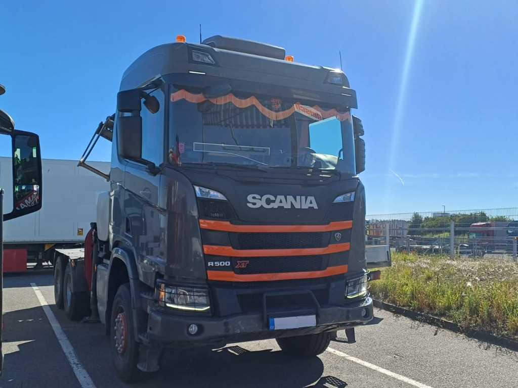 Scania R500, 6x6, RETARDER, OPTICRUISE, PALFINGER EPSILON S260Z96 - Xe đầu kéo: hình 3 Scania R500, 6x6, RETARDER, OPTICRUISE, PALFINGER EPSILON S260Z96 - Xe đầu kéo: hình 3
