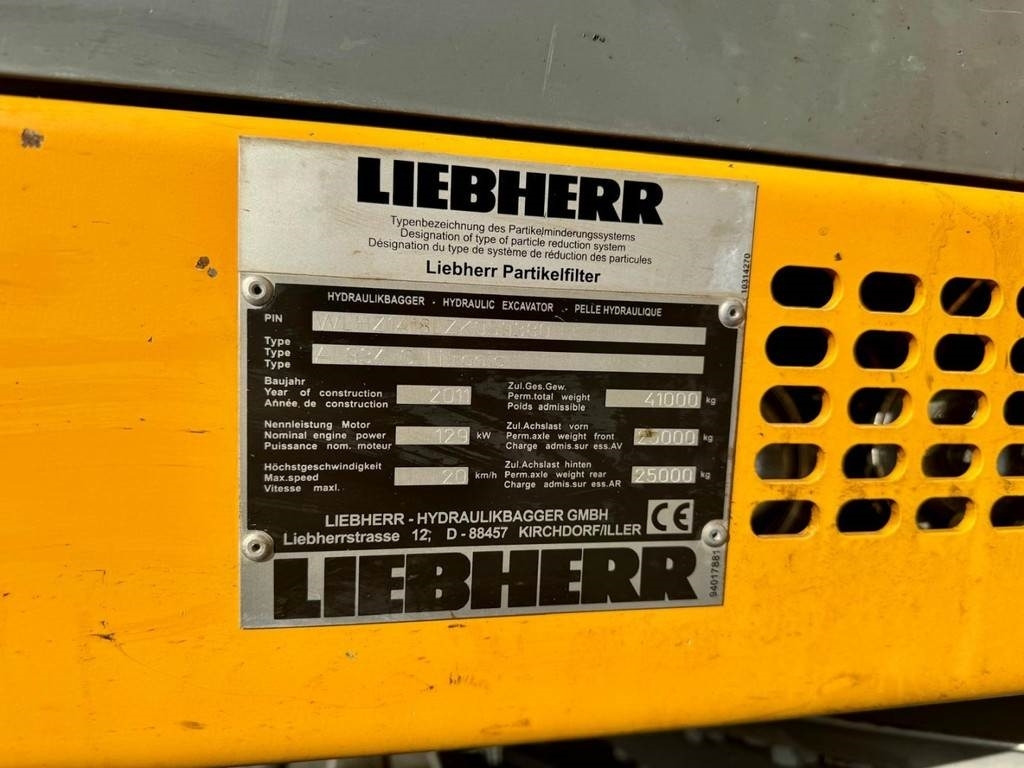 Máy cạp rác/ Công nghiệp Liebherr A 934 C: hình 9