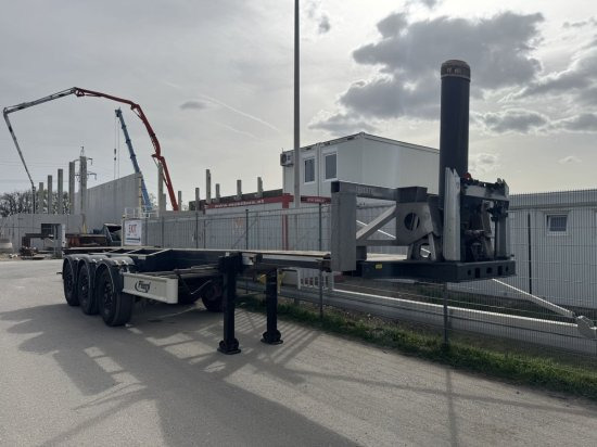FLIEGL 30 ft Container Kippchassis ,Alufelgen - Xe chở container/ Sơ mi rơ moóc hoán đổi thân: hình 3 FLIEGL 30 ft Container Kippchassis ,Alufelgen - Xe chở container/ Sơ mi rơ moóc hoán đổi thân: hình 3