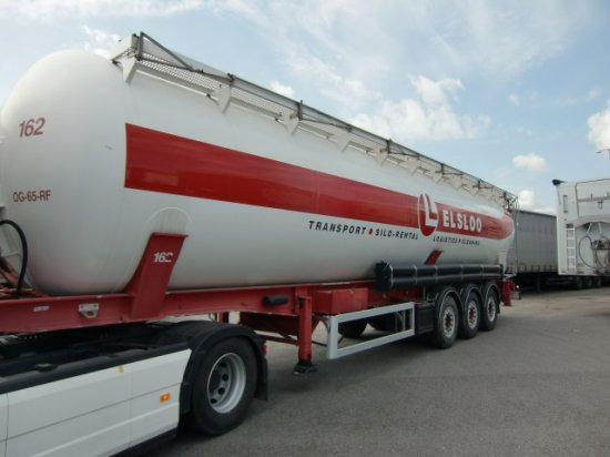 Feldbinder KIP 63.3 Siloauflieger, SAF-Achsen, Alu-Felgen, - Sơ mi rơ moóc bồn silo: hình 1 Feldbinder KIP 63.3 Siloauflieger, SAF-Achsen, Alu-Felgen, - Sơ mi rơ moóc bồn silo: hình 1