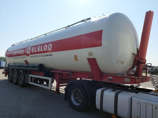 Feldbinder KIP 63.3 Siloauflieger, SAF-Achsen, Alu-Felgen, - Sơ mi rơ moóc bồn silo: hình 2 Feldbinder KIP 63.3 Siloauflieger, SAF-Achsen, Alu-Felgen, - Sơ mi rơ moóc bồn silo: hình 2