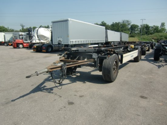 Krone AZ, Standard-Lafette, BPW-Achsen - Xe chở container/ Rơ moóc hoán đổi thân: hình 1 Krone AZ, Standard-Lafette, BPW-Achsen - Xe chở container/ Rơ moóc hoán đổi thân: hình 1