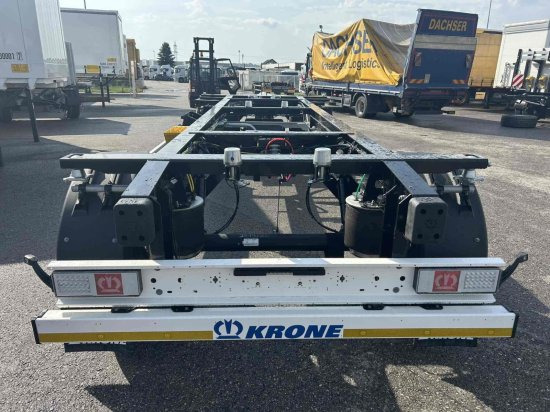 Krone AZW 18, Lafette, Krone-Achsen, Neu - Xe chở container/ Rơ moóc hoán đổi thân: hình 5 Krone AZW 18, Lafette, Krone-Achsen, Neu - Xe chở container/ Rơ moóc hoán đổi thân: hình 5