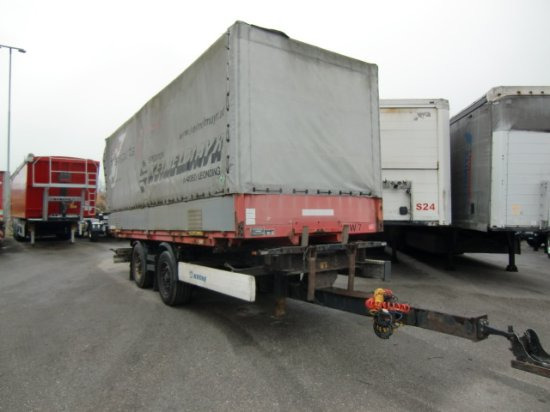 Krone ZZ/DC07 Tandem-Lafette, Standard, BPW-Achsen, Heckabstützung ohne Container - Xe chở container/ Rơ moóc hoán đổi thân: hình 1 Krone ZZ/DC07 Tandem-Lafette, Standard, BPW-Achsen, Heckabstützung ohne Container - Xe chở container/ Rơ moóc hoán đổi thân: hình 1