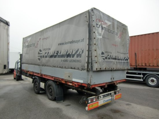 Krone ZZ/DC07 Tandem-Lafette, Standard, BPW-Achsen, Heckabstützung ohne Container - Xe chở container/ Rơ moóc hoán đổi thân: hình 4 Krone ZZ/DC07 Tandem-Lafette, Standard, BPW-Achsen, Heckabstützung ohne Container - Xe chở container/ Rơ moóc hoán đổi thân: hình 4