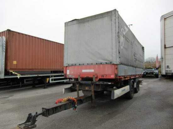 Krone ZZ/DC07 Tandem-Lafette, Standard, BPW-Achsen, Heckabstützung ohne Container - Xe chở container/ Rơ moóc hoán đổi thân: hình 1 Krone ZZ/DC07 Tandem-Lafette, Standard, BPW-Achsen, Heckabstützung ohne Container - Xe chở container/ Rơ moóc hoán đổi thân: hình 1