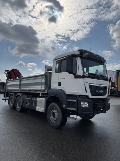 MAN TGS 26.430 6x4 3-Seitenkipper, HMF 2020K-RC Heckkran abnehmbar, - Xe ben, Xe cẩu tự hành: hình 3 MAN TGS 26.430 6x4 3-Seitenkipper, HMF 2020K-RC Heckkran abnehmbar, - Xe ben, Xe cẩu tự hành: hình 3