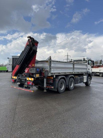 MAN TGS 26.430 6x4 3-Seitenkipper, HMF 2020K-RC Heckkran abnehmbar, - Xe ben, Xe cẩu tự hành: hình 4 MAN TGS 26.430 6x4 3-Seitenkipper, HMF 2020K-RC Heckkran abnehmbar, - Xe ben, Xe cẩu tự hành: hình 4