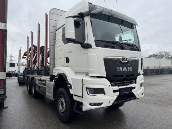 MAN TGS 33.510 BL 6x4, Intarder, Holztransporter, LIV 120Z - Xe chở gỗ, Xe cẩu tự hành: hình 3 MAN TGS 33.510 BL 6x4, Intarder, Holztransporter, LIV 120Z - Xe chở gỗ, Xe cẩu tự hành: hình 3