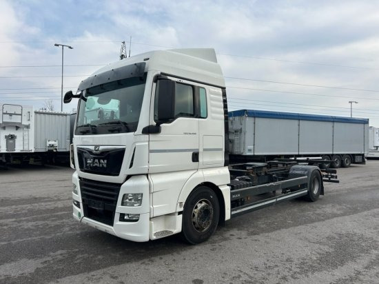 MAN TGX 18.460 XLX, 4x2, Euro 6, Standklima - Xe chở container/ Xe tải hoán đổi thân: hình 1 MAN TGX 18.460 XLX, 4x2, Euro 6, Standklima - Xe chở container/ Xe tải hoán đổi thân: hình 1