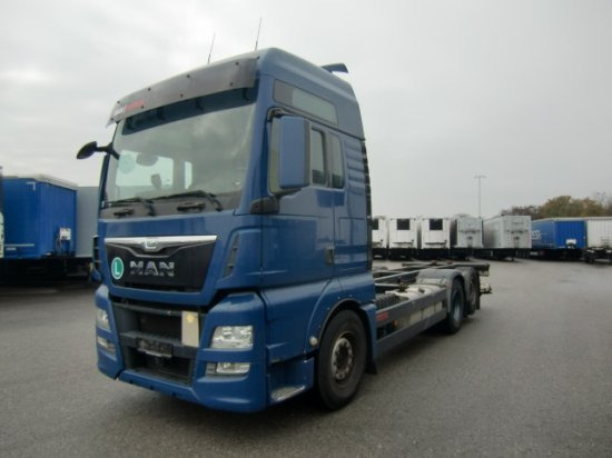 MAN TGX 26.440 BDF, XXL, Retarder, Automatik, E6, Liftachse, - Xe chở container/ Xe tải hoán đổi thân: hình 1 MAN TGX 26.440 BDF, XXL, Retarder, Automatik, E6, Liftachse, - Xe chở container/ Xe tải hoán đổi thân: hình 1