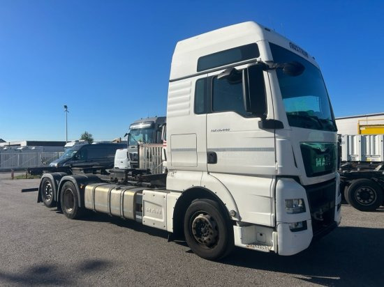 MAN TGX 26.440 BDF, XXL, Retarder, Automatik, E6, Liftachse, Motorschaden, Kurbelwellenschaden - Xe chở container/ Xe tải hoán đổi thân: hình 1 MAN TGX 26.440 BDF, XXL, Retarder, Automatik, E6, Liftachse, Motorschaden, Kurbelwellenschaden - Xe chở container/ Xe tải hoán đổi thân: hình 1