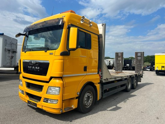 MAN TGX 26.440 Baggertransporter, Retarder, E5 - Xe tải thùng lửng/ Phẳng: hình 1 MAN TGX 26.440 Baggertransporter, Retarder, E5 - Xe tải thùng lửng/ Phẳng: hình 1