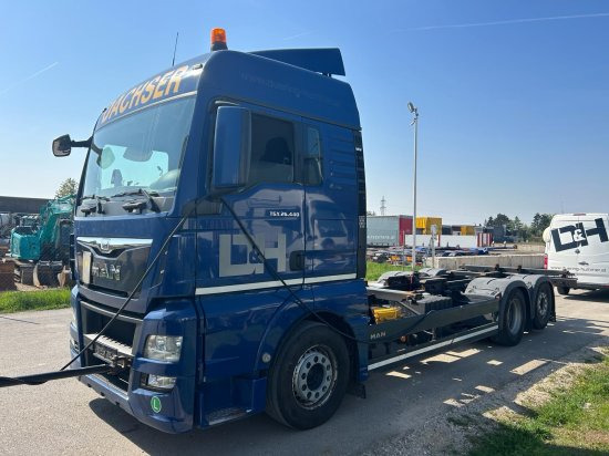 MAN TGX 26.440 XLX 6x2 Liftachse, Retarder, Euro 6, Motorschaden - Xe chở container/ Xe tải hoán đổi thân: hình 2 MAN TGX 26.440 XLX 6x2 Liftachse, Retarder, Euro 6, Motorschaden - Xe chở container/ Xe tải hoán đổi thân: hình 2