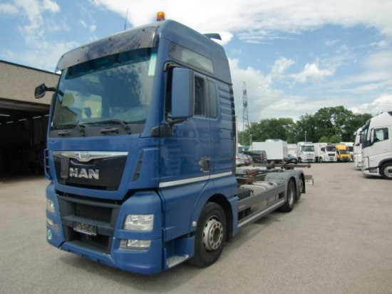 MAN TGX 26.440 XXL 6x2 Liftachse Euro 6 - Xe chở container/ Xe tải hoán đổi thân: hình 1 MAN TGX 26.440 XXL 6x2 Liftachse Euro 6 - Xe chở container/ Xe tải hoán đổi thân: hình 1