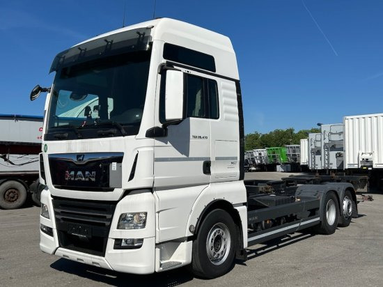 MAN TGX 26.470 XXL, 6x2, Liftachse, EURO6, Intarder, - Xe chở container/ Xe tải hoán đổi thân: hình 1 MAN TGX 26.470 XXL, 6x2, Liftachse, EURO6, Intarder, - Xe chở container/ Xe tải hoán đổi thân: hình 1