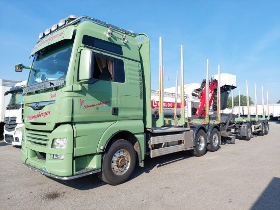 MAN TGX 26.500 6x4x4 Holztransporter, Motor Neu OHNE ANHÄNGER - Xe chở gỗ, Xe cẩu tự hành: hình 1 MAN TGX 26.500 6x4x4 Holztransporter, Motor Neu OHNE ANHÄNGER - Xe chở gỗ, Xe cẩu tự hành: hình 1