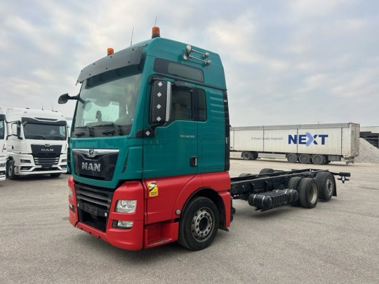 MAN TGX 26.500 XXL, 6x2, Jumbo, Liftachse, Intarder, Euro6, Full-Air - Xe tải khung gầm: hình 1 MAN TGX 26.500 XXL, 6x2, Jumbo, Liftachse, Intarder, Euro6, Full-Air - Xe tải khung gầm: hình 1