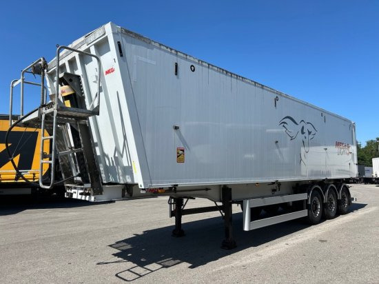 MEGA Light Alu-Kippmulde 55m³, Kombiklappe, SAF-Achsen, 1-A Liftachse, Rollplane - Sơ mi rơ moóc ben: hình 1 MEGA Light Alu-Kippmulde 55m³, Kombiklappe, SAF-Achsen, 1-A Liftachse, Rollplane - Sơ mi rơ moóc ben: hình 1