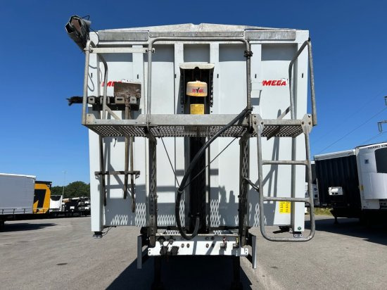MEGA Light Alu-Kippmulde 55m³, Kombiklappe, SAF-Achsen, 1-A Liftachse, Rollplane - Sơ mi rơ moóc ben: hình 2 MEGA Light Alu-Kippmulde 55m³, Kombiklappe, SAF-Achsen, 1-A Liftachse, Rollplane - Sơ mi rơ moóc ben: hình 2