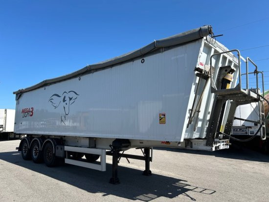 MEGA Light Alu-Kippmulde 55m³, Kombiklappe, SAF-Achsen, 1-A Liftachse, Rollplane - Sơ mi rơ moóc ben: hình 3 MEGA Light Alu-Kippmulde 55m³, Kombiklappe, SAF-Achsen, 1-A Liftachse, Rollplane - Sơ mi rơ moóc ben: hình 3