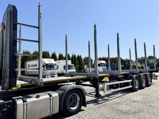 MEGA TIMBER LONG Holzauflieger 6 Rungenpaare - Sơ mi rơ moóc chở gỗ: hình 2 MEGA TIMBER LONG Holzauflieger 6 Rungenpaare - Sơ mi rơ moóc chở gỗ: hình 2