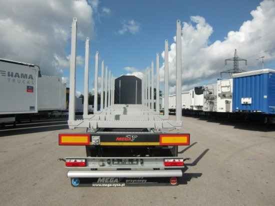 MEGA TIMBER LONG Holzauflieger 8 Rungenpaare 3. Achse Liftachse - Sơ mi rơ moóc chở gỗ: hình 5 MEGA TIMBER LONG Holzauflieger 8 Rungenpaare 3. Achse Liftachse - Sơ mi rơ moóc chở gỗ: hình 5