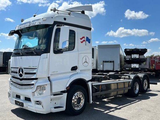 Mercedes-Benz Actros 2545 6x2 BDF E6, Retarder, Alufelgen - Xe chở container/ Xe tải hoán đổi thân: hình 1 Mercedes-Benz Actros 2545 6x2 BDF E6, Retarder, Alufelgen - Xe chở container/ Xe tải hoán đổi thân: hình 1