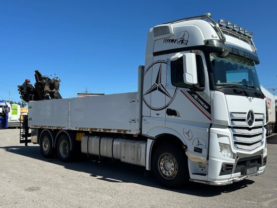 Mercedes-Benz Actros 2545 L 6x2, Retarder, Pritsche, Hiab XS 166 D-4 PRO, E5 - Xe tải thùng lửng/ Phẳng, Xe cẩu tự hành: hình 3 Mercedes-Benz Actros 2545 L 6x2, Retarder, Pritsche, Hiab XS 166 D-4 PRO, E5 - Xe tải thùng lửng/ Phẳng, Xe cẩu tự hành: hình 3
