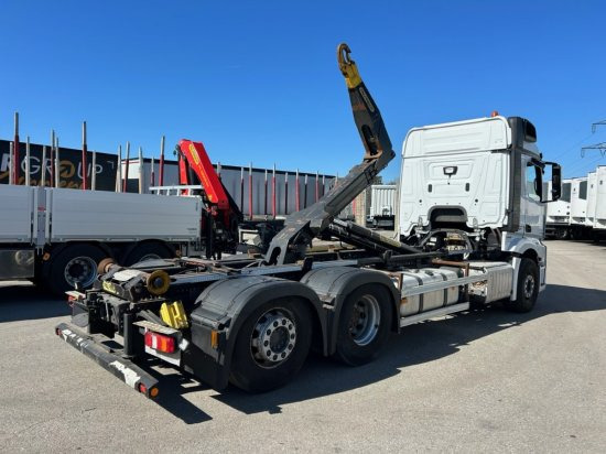 Mercedes-Benz Actros 2545L 6x2 Hyva Abroller, E6 ,Retarder, Lenk-Liftachse, - Xe tải nâng móc: hình 4 Mercedes-Benz Actros 2545L 6x2 Hyva Abroller, E6 ,Retarder, Lenk-Liftachse, - Xe tải nâng móc: hình 4