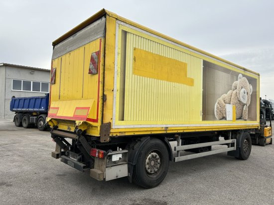 Saxas, Anhängewagen Kofferaufbau mit Hebebühne - Rơ moóc hộp kín: hình 1 Saxas, Anhängewagen Kofferaufbau mit Hebebühne - Rơ moóc hộp kín: hình 1
