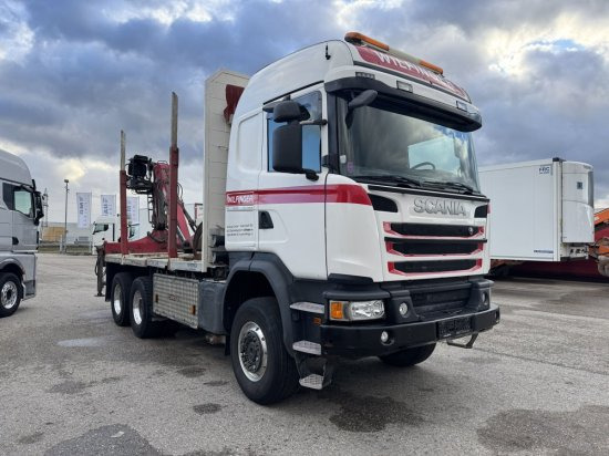 Scania G490 6X6 Blatt-Blatt Penz Kran 12.Z8.70 - Xe chở gỗ, Xe cẩu tự hành: hình 1 Scania G490 6X6 Blatt-Blatt Penz Kran 12.Z8.70 - Xe chở gỗ, Xe cẩu tự hành: hình 1