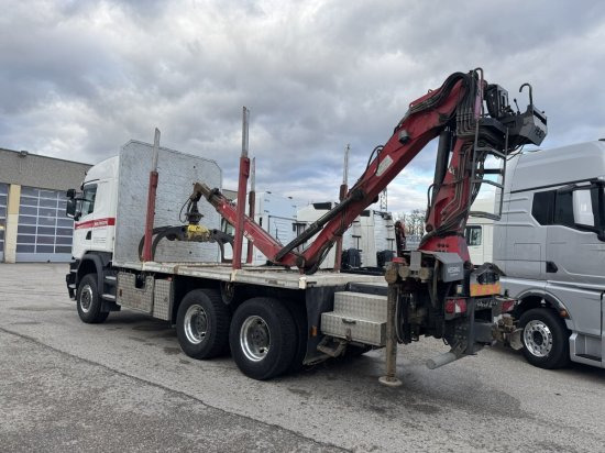 Scania G490 6X6 Blatt-Blatt Penz Kran 12.Z8.70 - Xe chở gỗ, Xe cẩu tự hành: hình 4 Scania G490 6X6 Blatt-Blatt Penz Kran 12.Z8.70 - Xe chở gỗ, Xe cẩu tự hành: hình 4